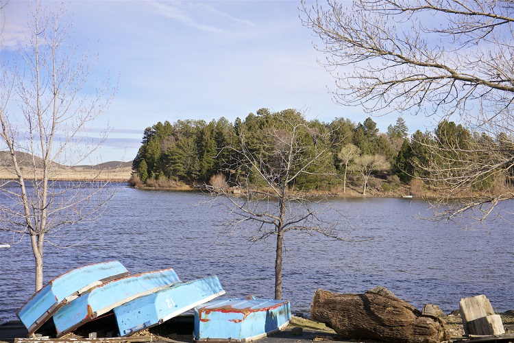 Lake Cuyamaca from deck